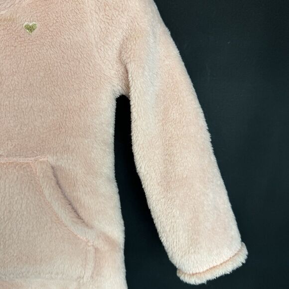 Carter’s Baby Girl Soft Fleece Hoodie - 18M - Light Pink in Perfect Condition - Picture 6 of 16